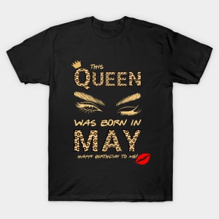 May Birthday T-Shirt